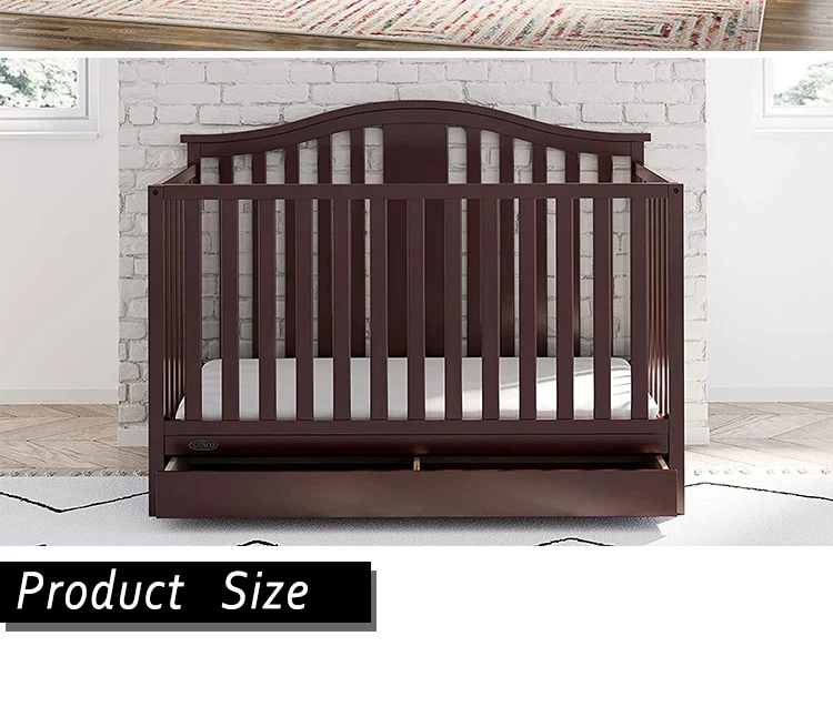 New design customized Kids Furniture wholesale new born baby crib bed