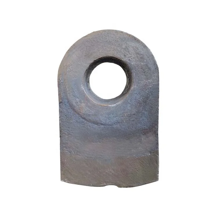 
Ore mining tools Hammer Crusher Spare Parts High manganese Steel coal mill crusher hammer head 