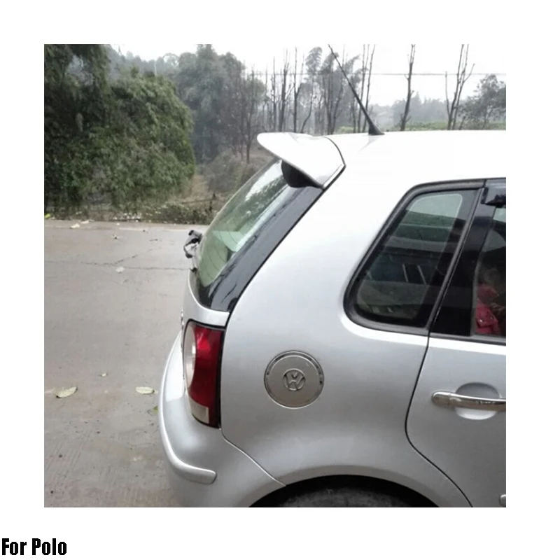 
ABS Primer Painted Back Roof Spoiler For Polo 2006-2009 Rear spoiler 