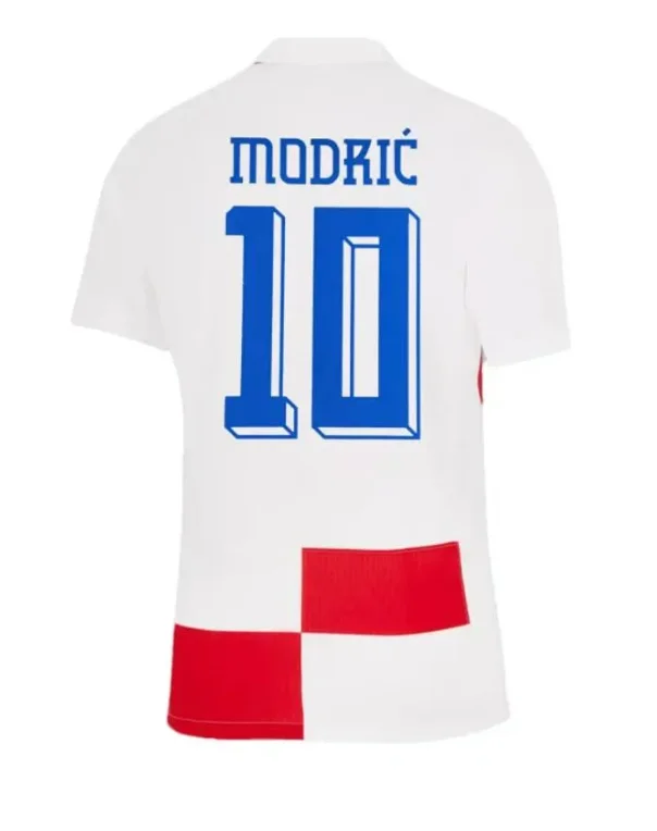 2024 хорватские футбольные майки 25 MODRIC MAJER Croatia Национальная футбольная рубашка домашняя белая синяя мужская форма
