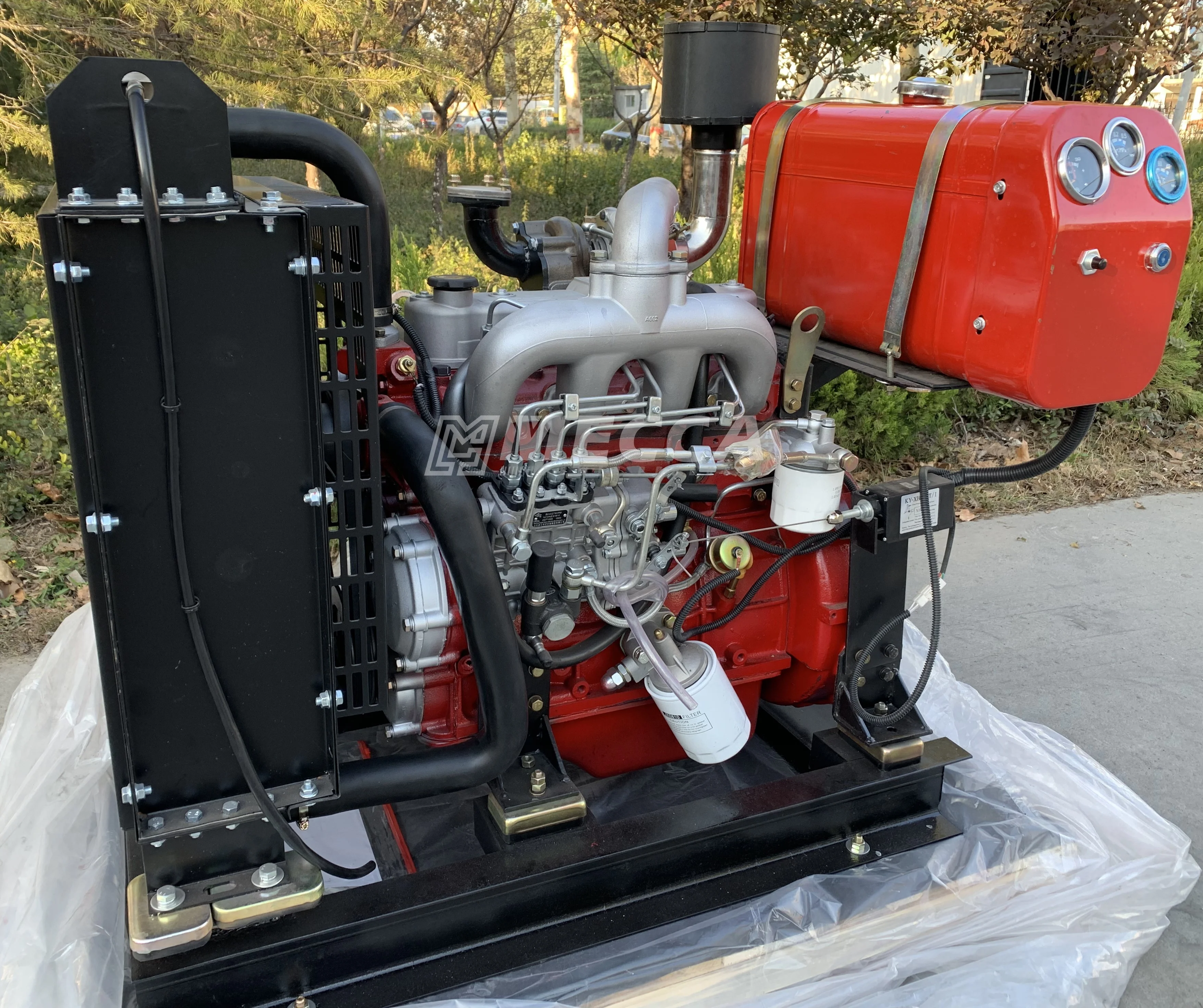 QC N485 490 495 High Speed Diesel Engine for Fire Fighting Pump Genset with Air Filter