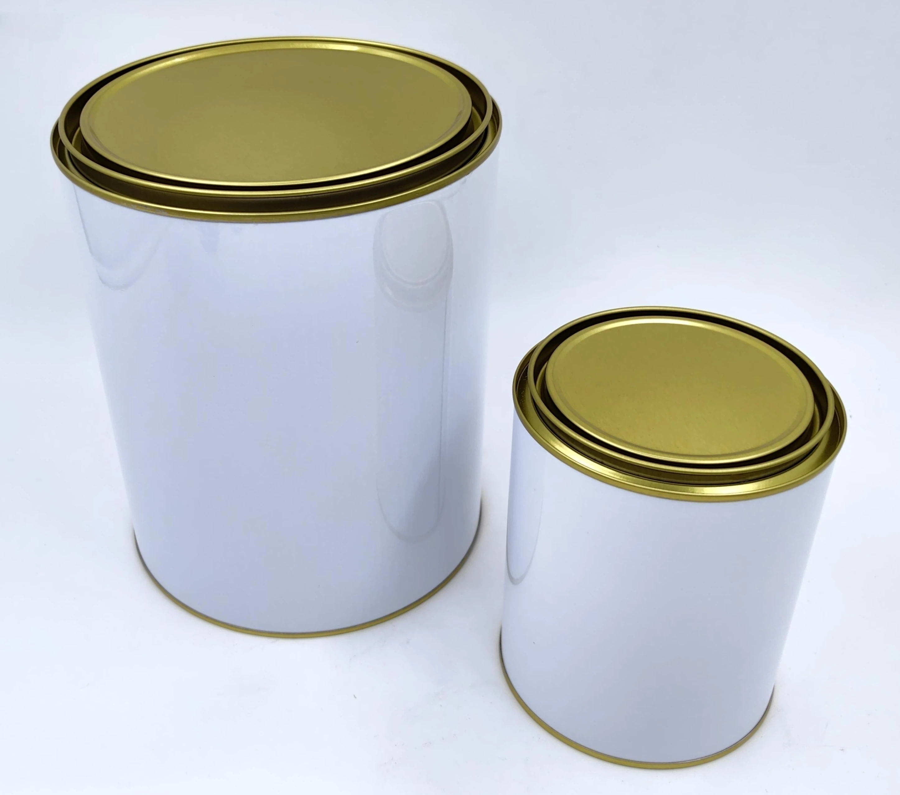 4L round Empty Metal Paint Can Gallon Tin Container with Lever Lid Wholesale Product Genre