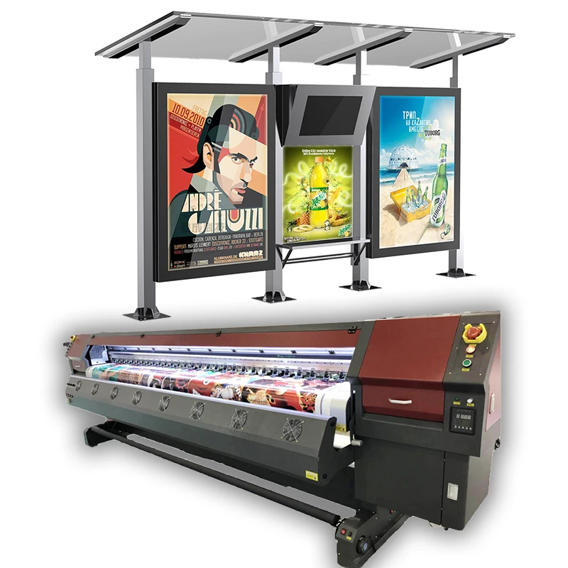 Wide format printer 3200mm printer with 4/8 pcs 512i printhead high speed and precision