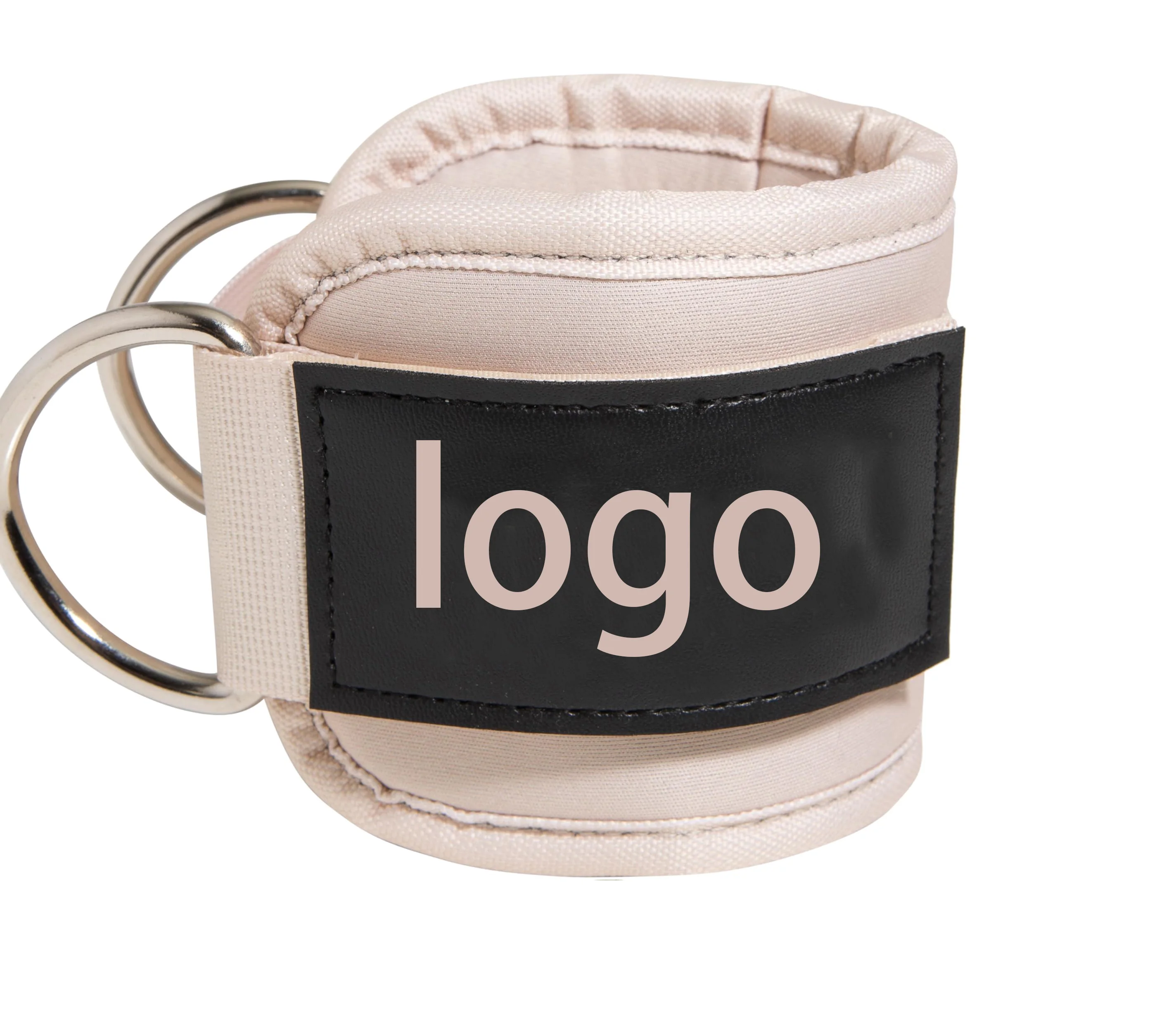 Ankle Straps (Pair) For Cable Machine Kickbacks Glute Workouts Lower Body Exercises - Adjustable Leg Straps with Neoprene Padd