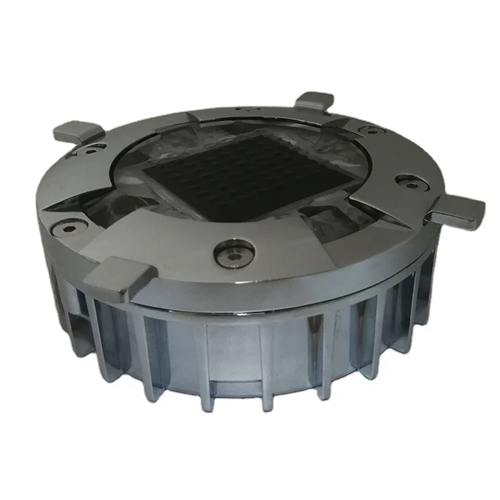 Solar powered runway marker aviation obstruction warning light Road Stud