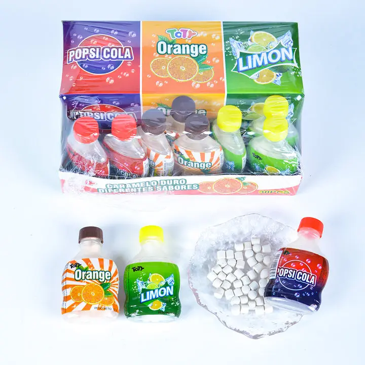 Wholesale Cheap Cola Lemon Flavored Pressed Tablet Candy From China Confectionery Manufacturer