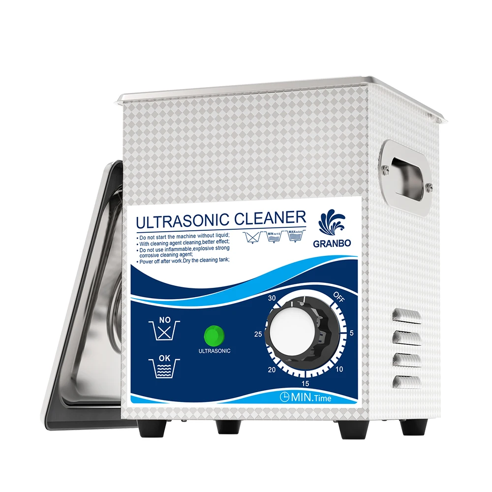 Commercial Household Mini Ultrasonic Lens Cleaner for Watches Jewelry Eyeglass Dental Instrument 2L Small Ultra Sonic Cleaner