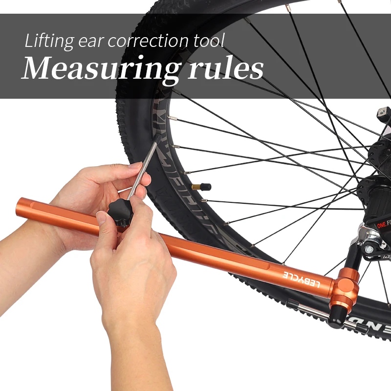 Lebycle Bicycle Derailleur Hanger Measuring rules Hanger Alignment Gauge Measure Correction Tools
