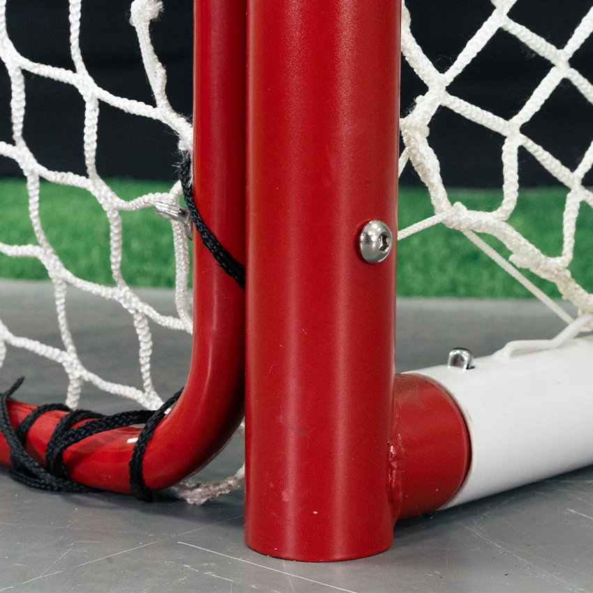 High Quality Steel Tube Ice Hockey Practice Shootingtraining Sport Folding Soccer Goal Net