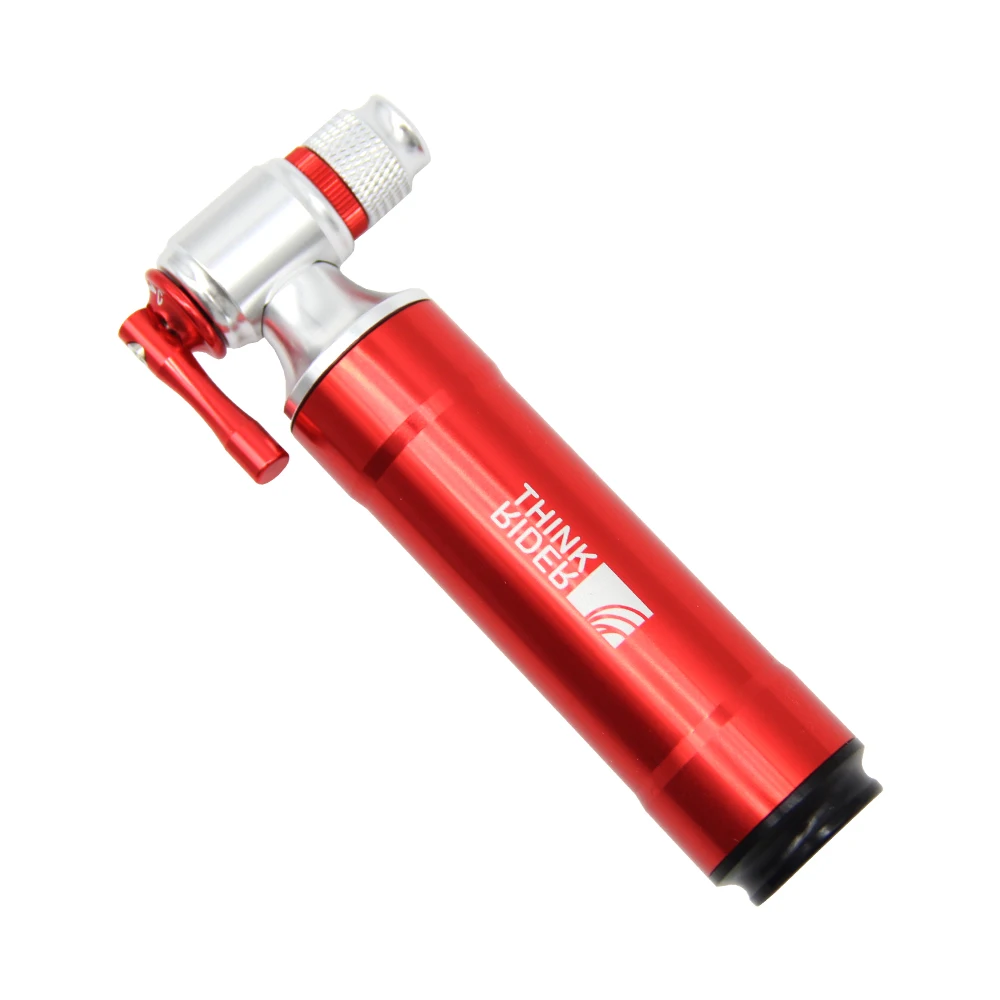
ThinkRider Bicycle Pump Quick & Easy CO2 Inflator for Presta & Schrader Valve Compatible Bicycle Tire Pump 