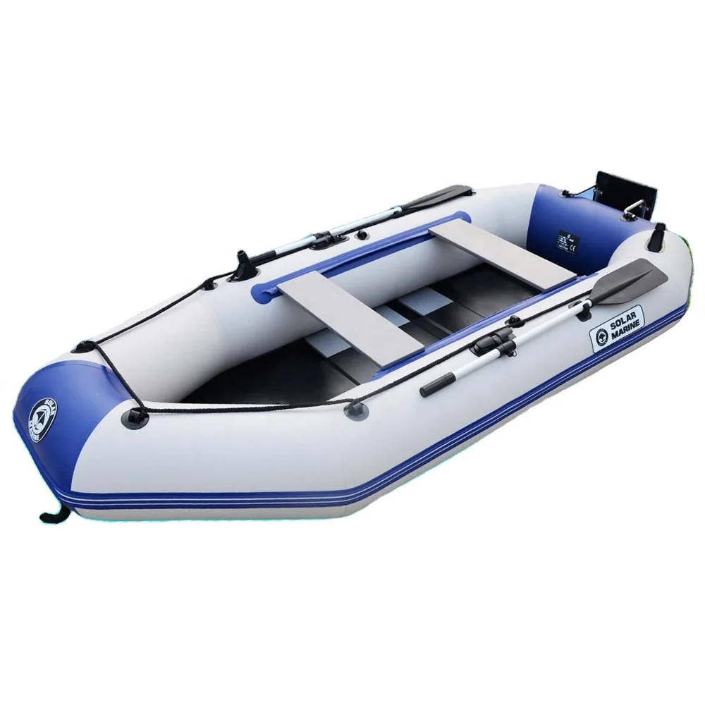 Solarmarine Brand Wholesale 5 Person Slat Wooden Bottom PVC Inflatable Rowing Boats Kayak Bateau Gonflable Families Sit Kayak (1600135717119)