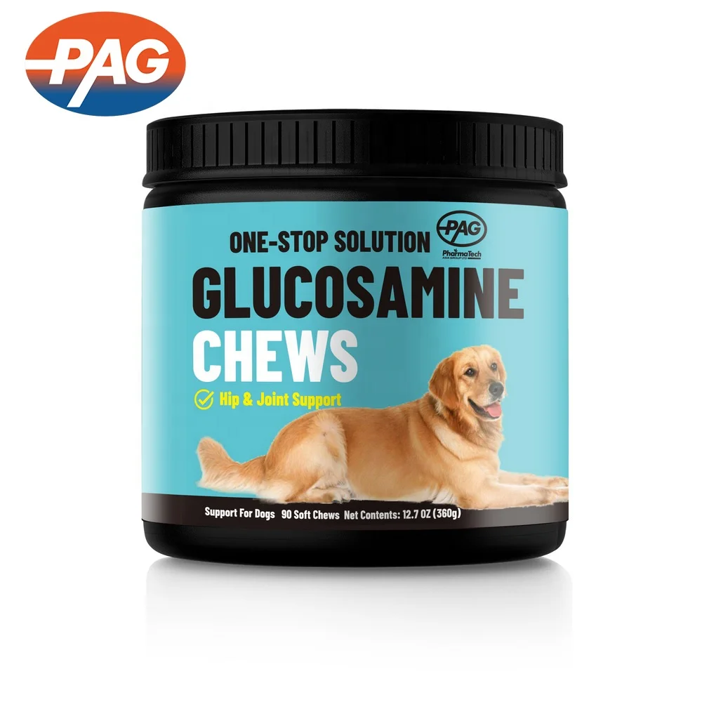 Glucosamine Msm Dog Treats Chondroitin Collagen Joint Pain Relief Supplement Soft Chews Hip Joint Supplement Pet Vitamins