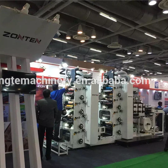 Paper Sticker 8 Color Flexo Printing Machine (LRY-330)