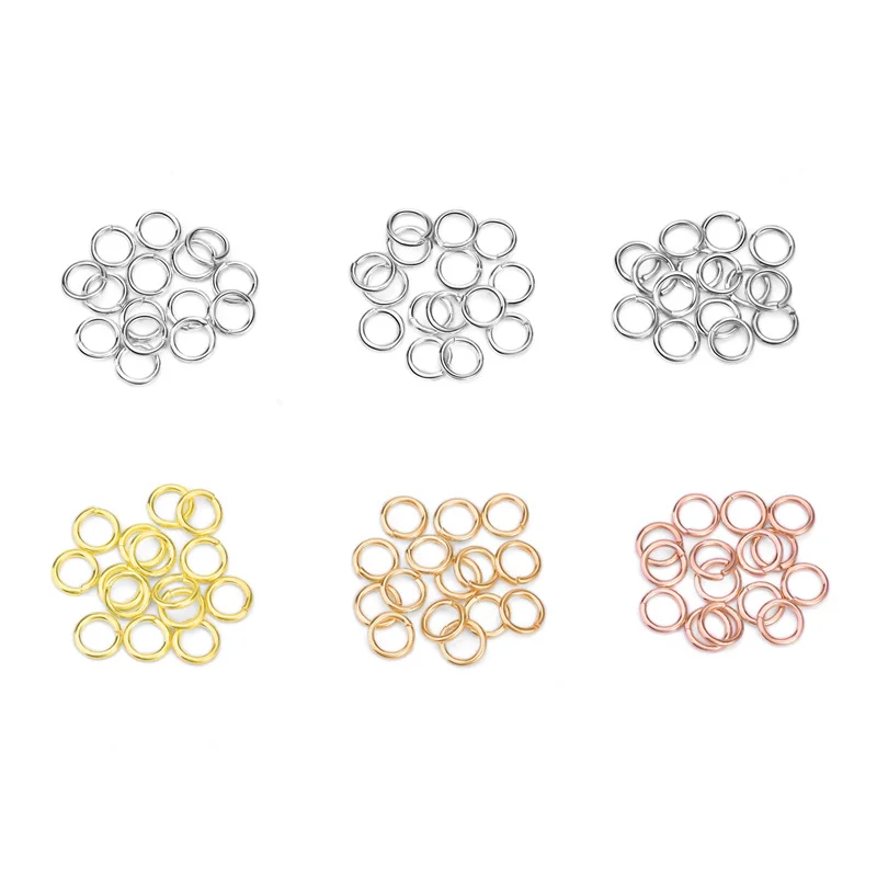 Hot sale jump rings 925 sterling silver jewelry for diy accessories jewelry making