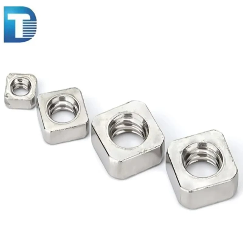 M2 M4 M5 M6 M8 M10  A286 18-8 Stainless Steel AISI304 316 ANSI304 316 ASTM A193 Square  Square Thin nut DIN557 DIN562