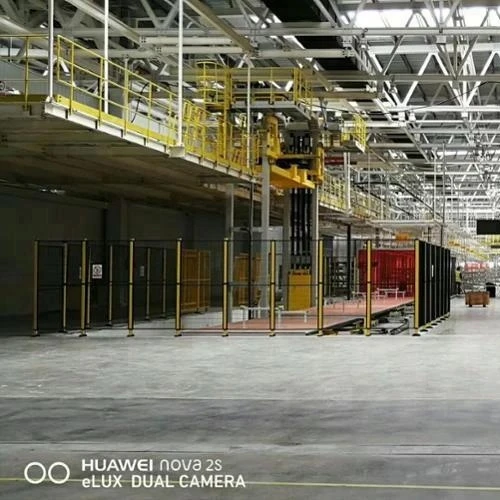 Safety guarding fence low carbon steel fencing panel for industrial use