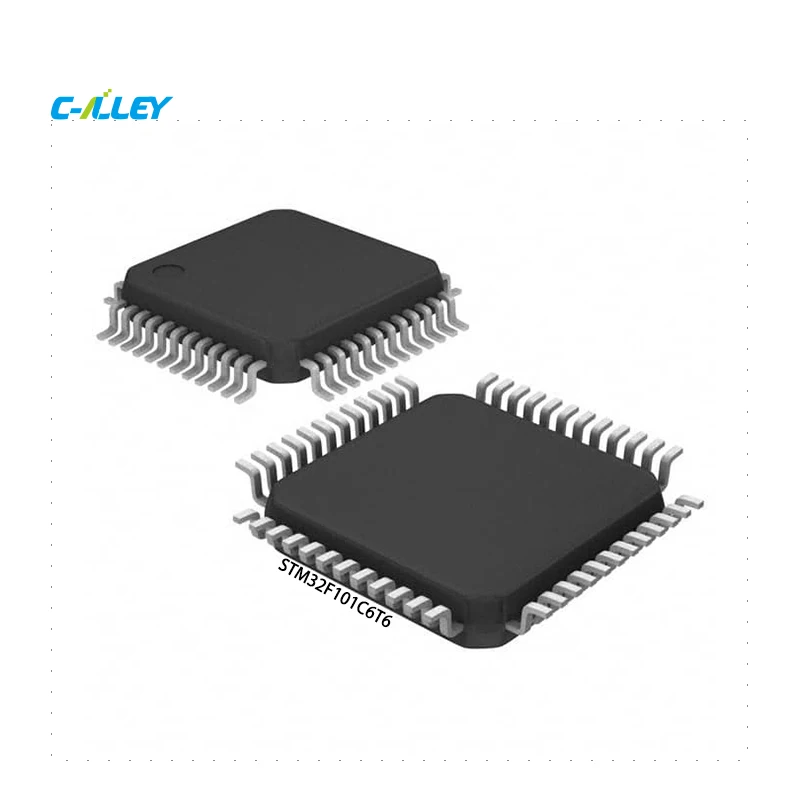 ic chips set STM32F MCU STM32F101C6T6 32 Kb 36 MHz CPU competitive ic chip price with other brand