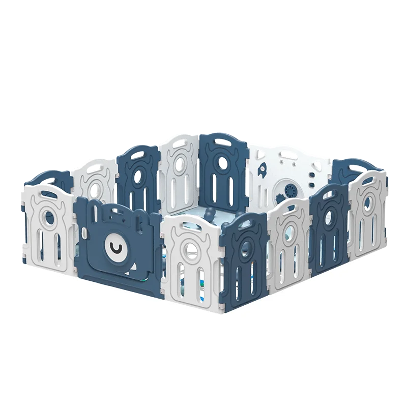 
Plastic Infant Baby Activity Center Safety Playpen Fence Play Yard with Gate Household folding playpen Set 