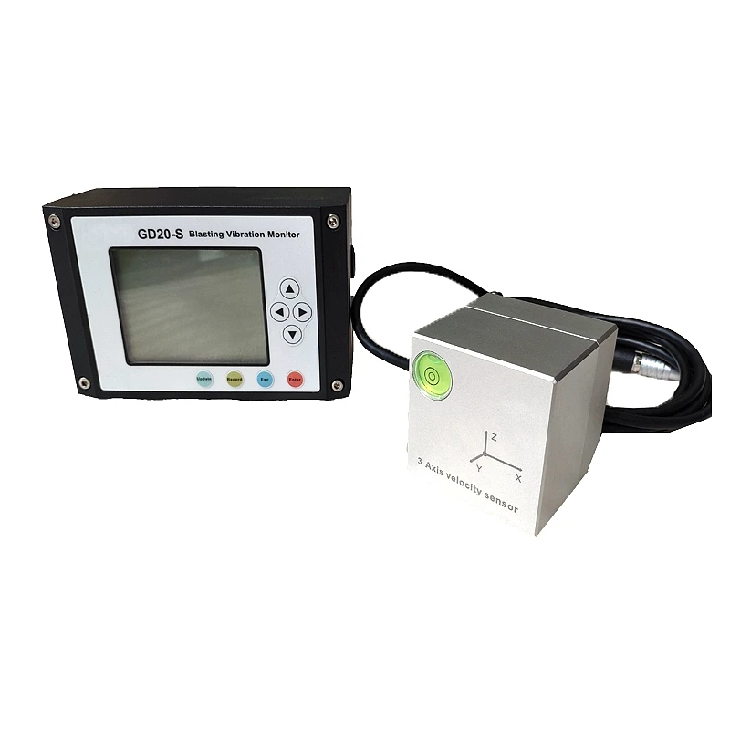 Digital Blasting Vibration Monitor Blasting Vibration Meter for Building and Tunnel