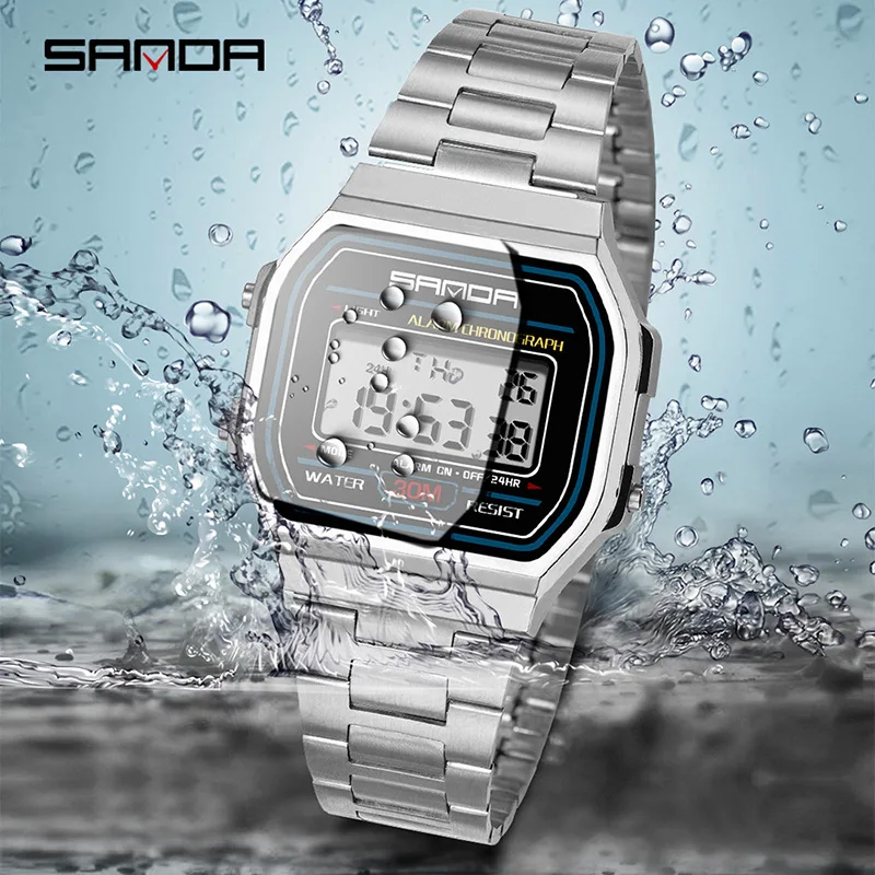 China Factory Wholesale Fashion Multi-functional Outdoor Sports Watches Student Electronic Watch