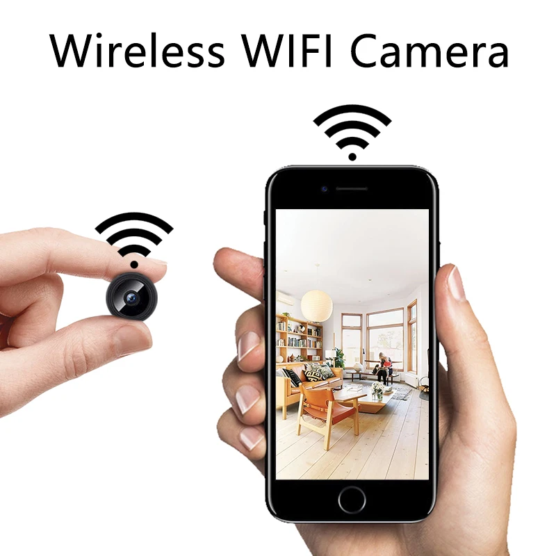  1080p ультра-прозрачная шпион A9 мини-камера Wifi мини скрытые камеры 150 градусов многофункциональная камера с функцией Обнаружения Движения ночное