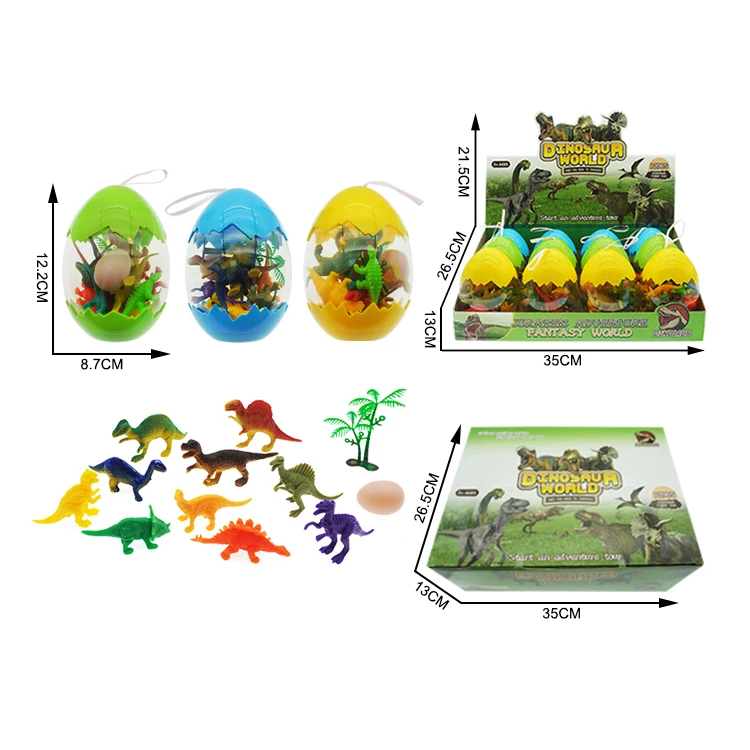 Good Quality Surprise Dinosaur Egg Capsule with Display Box Packing For Kids Toys