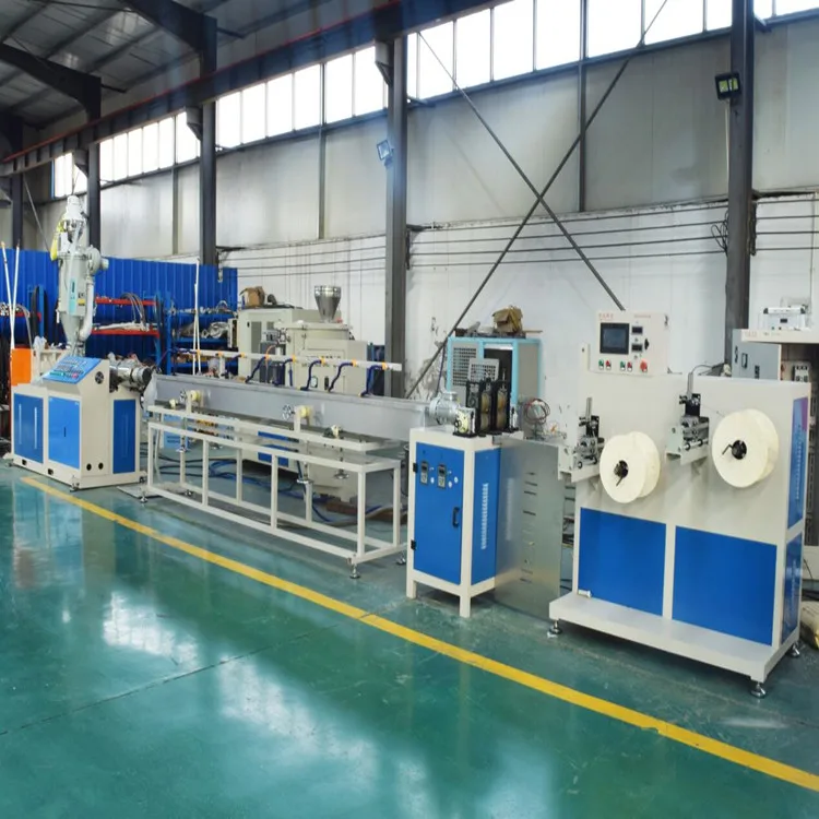 Synthetic plastic rattan extruder machine Extruder for the production of artificial rattan