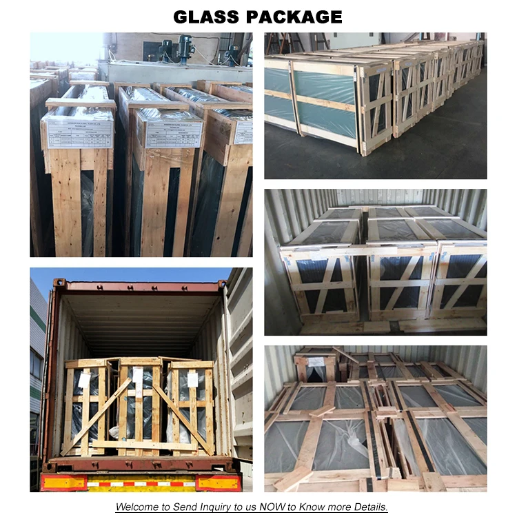 Energy Saving Tempered Offilne Coating Low E Clear Vacuum Insulated Glass For Modern Building