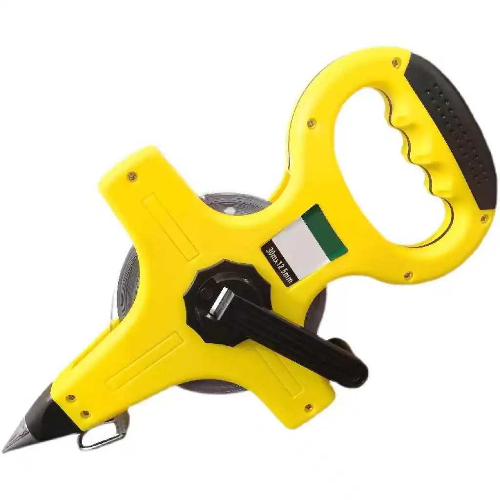 High Quality Hand-held Measuring Steel Tape Measure Ruler Construction Engineering Measurement 1313G 30M 50M 100 M Licheng