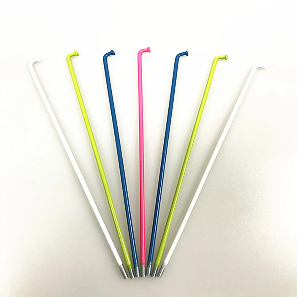 Colorful Bicycle Spokes With Nipples All Size Motorcycle Wheel Spray Paint Spoke High Quality Cycle Spoke