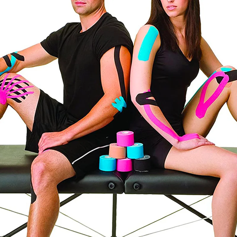 
Best Selling Products 2020 in Europe Custom Tearable Muscle Tape Pink kt Kinesiology Tape Wholesale 