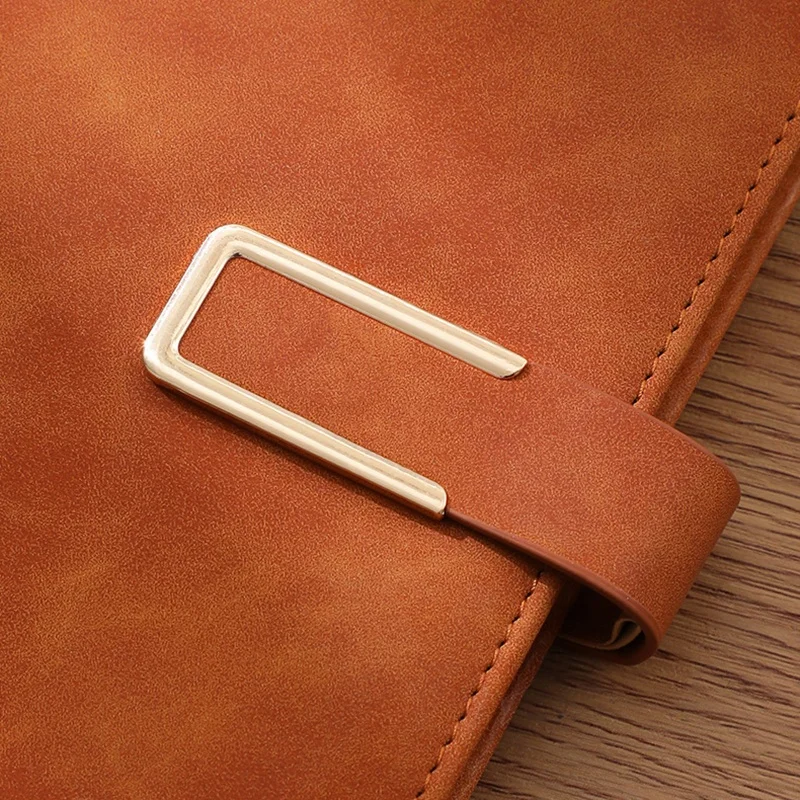 Luxury Business Gift Agenda Diary Lined Journal Planner Luxury A5 Moleskin PU Leather Notebook Printing