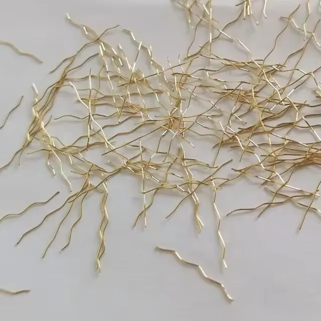 9mm Wavy Micro Steel Fibres Price-Friendly Plate Type for Reinforced Concrete Cement Metal Reinforcement