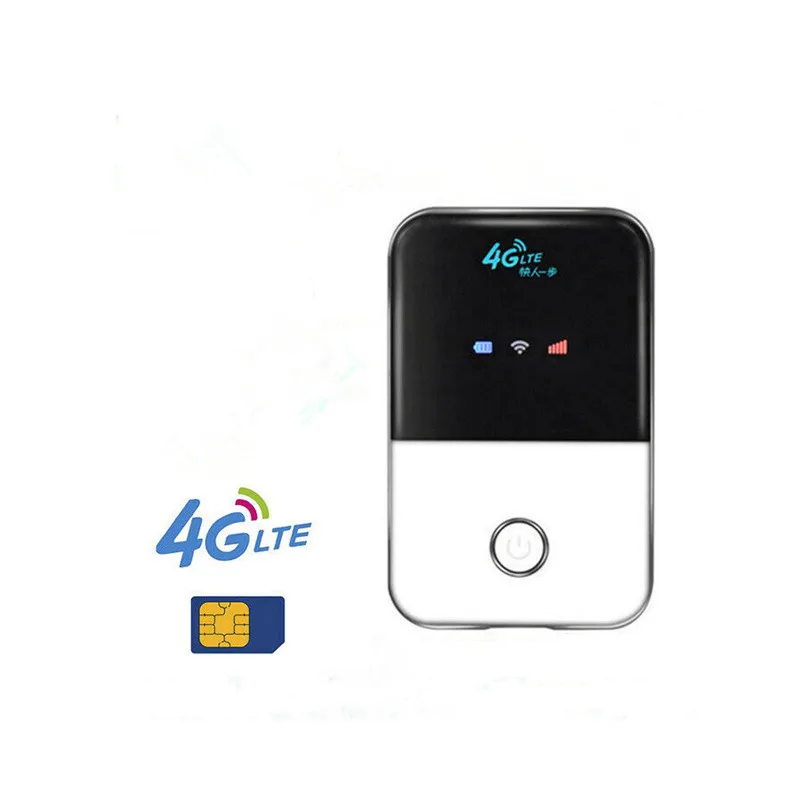 MINI Mobile Portable Hotspot Mi-fi 3G 4G Lte Wireless Wifi Pocket Router With Sim Card 4g mi-fi 150mbps Pocket  Router