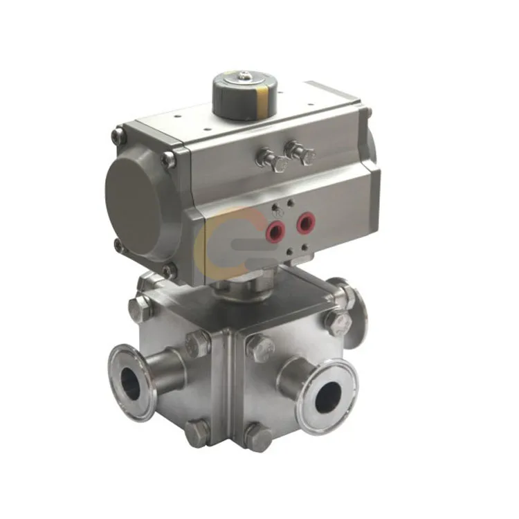 LL 4 Way Full Bore Encapsulated  Ball Valve