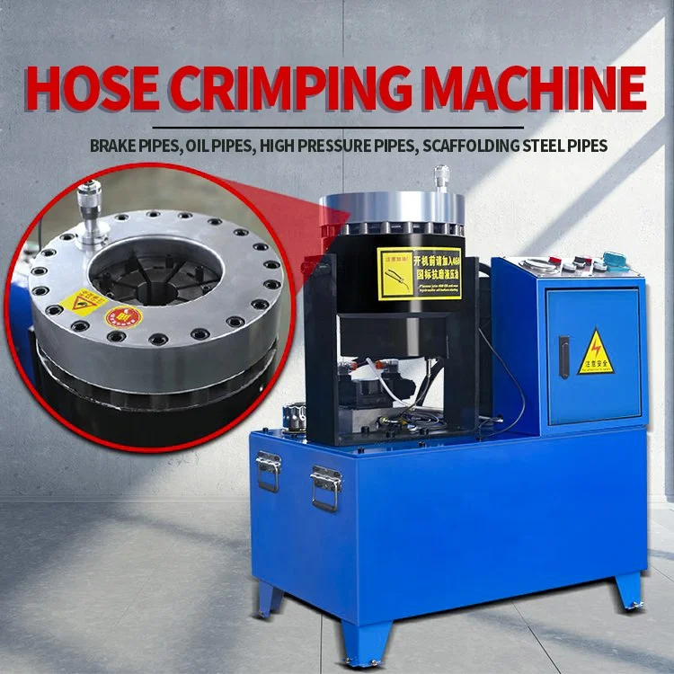 Factory price hydraulic air hose press machine