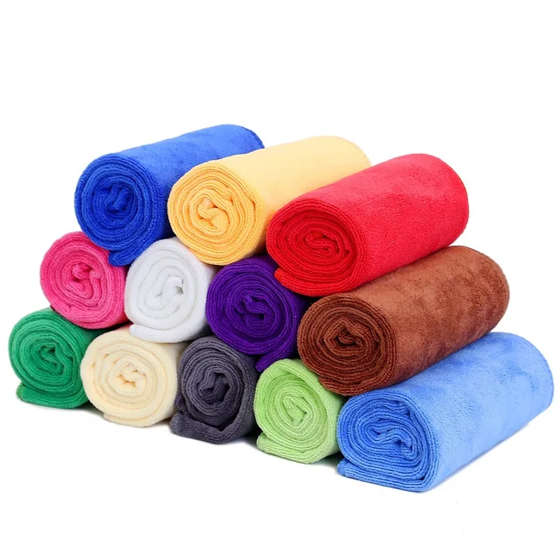 
Plush Thick Super Absorbent Microfiber Car Cleaning Cloths Car Wash Towels Car Care Wax Polishing Cloth 