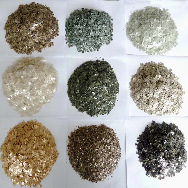 Epoxy Floor Paint Flakes Coating Colored Dyed Mica Flakes