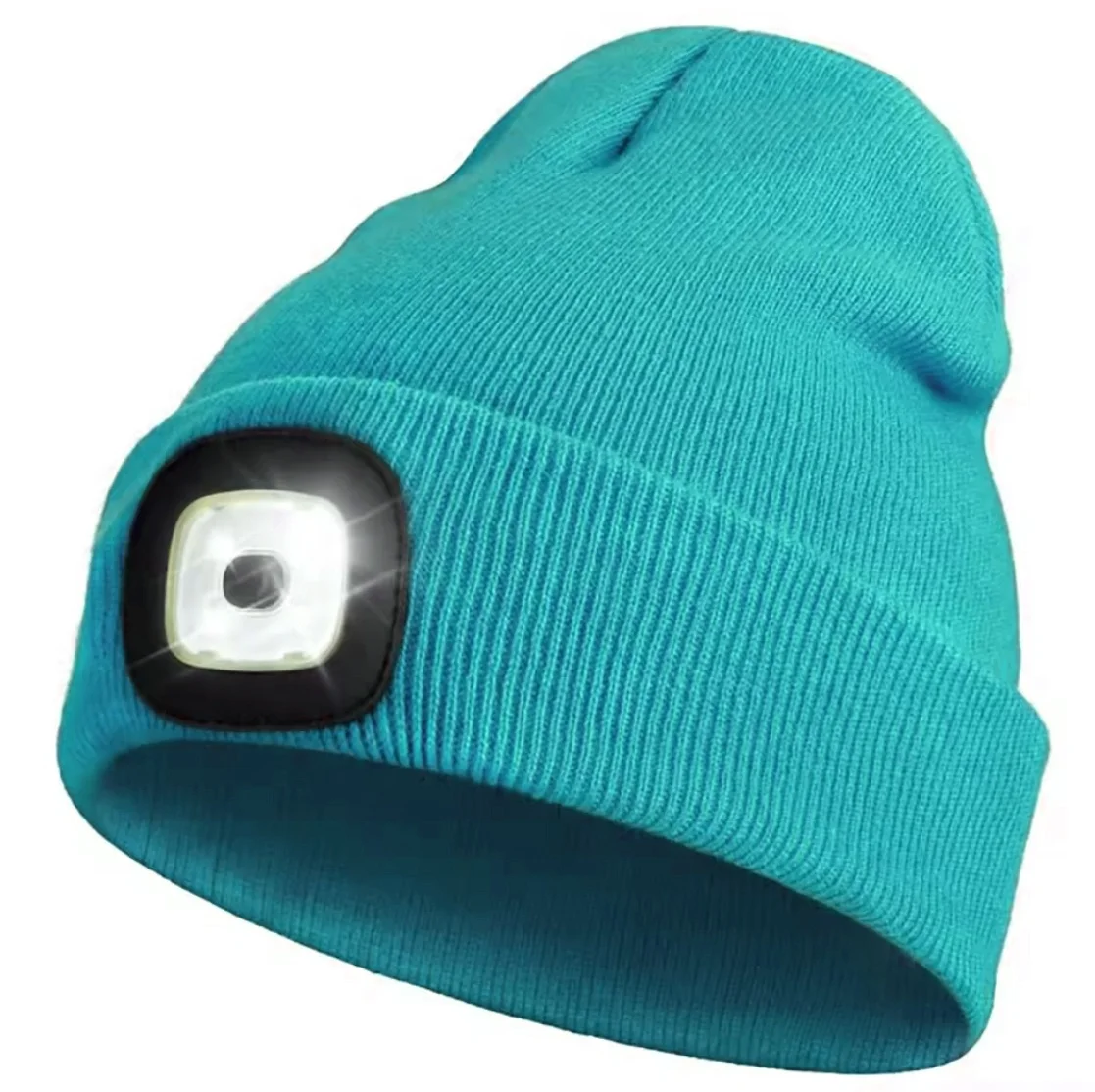 Christmas Gift Winter Warm Christmas hat for Children Women LED Light Up Beanie Hat