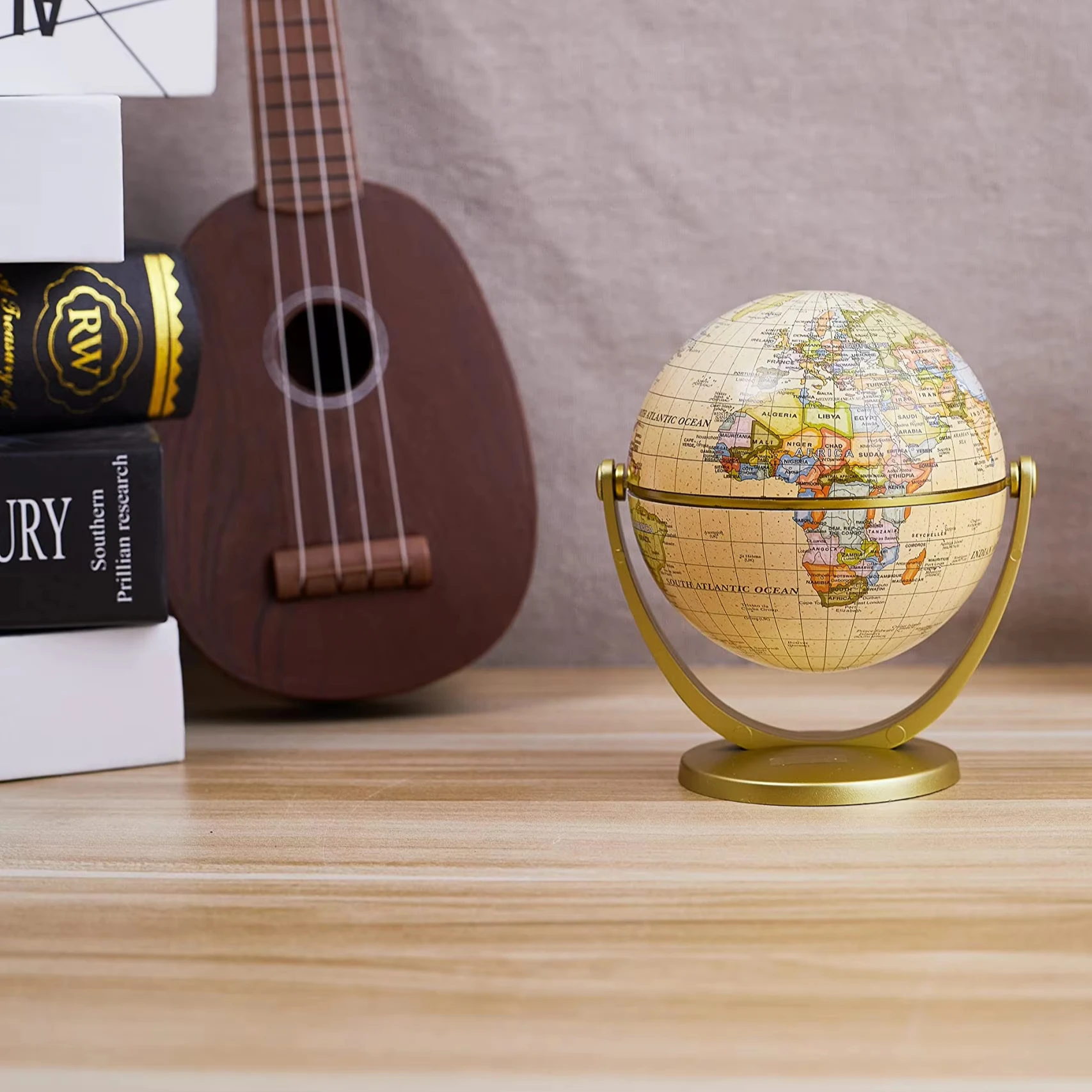 Popular Home Decor High Quality Globe Rotating Teaching Education World Globe Model PVC Globe