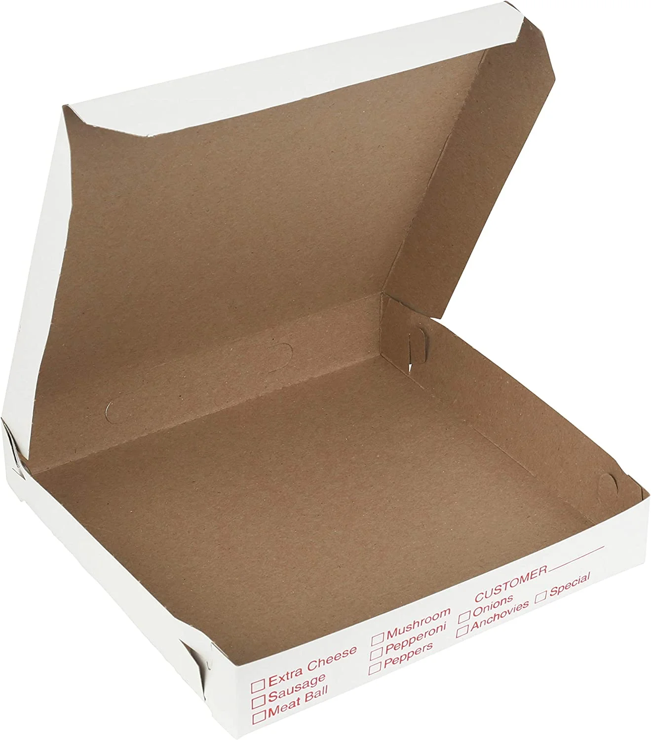High-quality Corrugated Shipping Custom Logo Printing Recycle Food Boxes Custom Paper Packaging Box for Fresh Pizza Box
