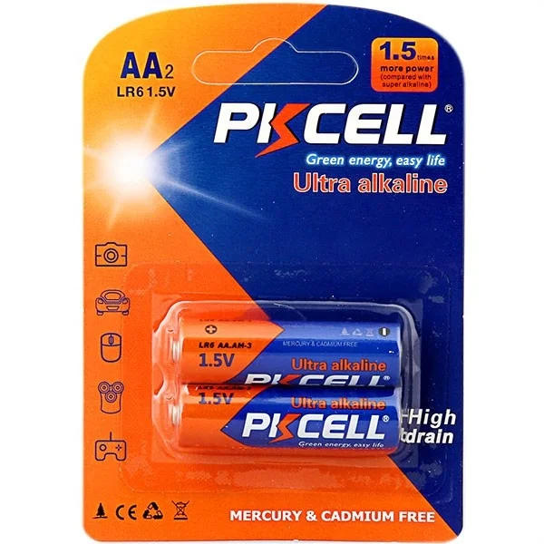 
Power flash lr6 aa alkaline battery no.5 dry cell battery 