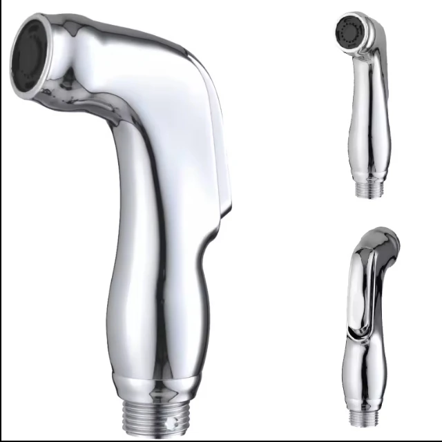ABS Plastic Portable Bidet Nozzle Small Shower Booster Hand Shower with Toilet Cleaning Spray Head