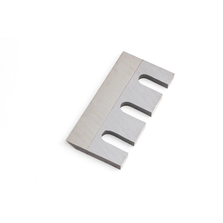 
Recycling waste plastic crusher blade inlay with high speed steel <a href=