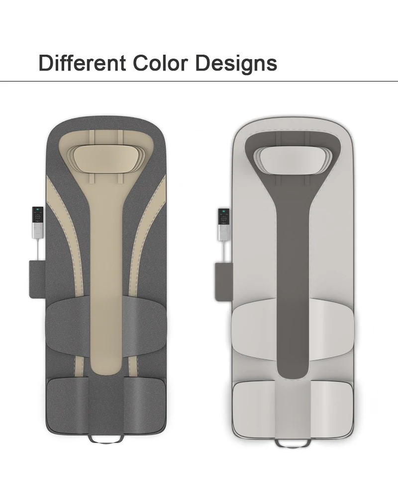 2024 New Product Vibrating Full Body Yoga Back Massage Mat Bed Inflatable Massager Mattress Heat Air Bags Compress Pressure