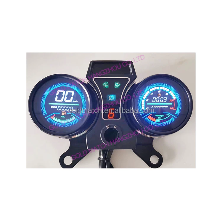 OEM quality  Motorcycle Gauge LCD Digital Tachometer Odometer motorcycle Speedometer Meter for DAYANG 90