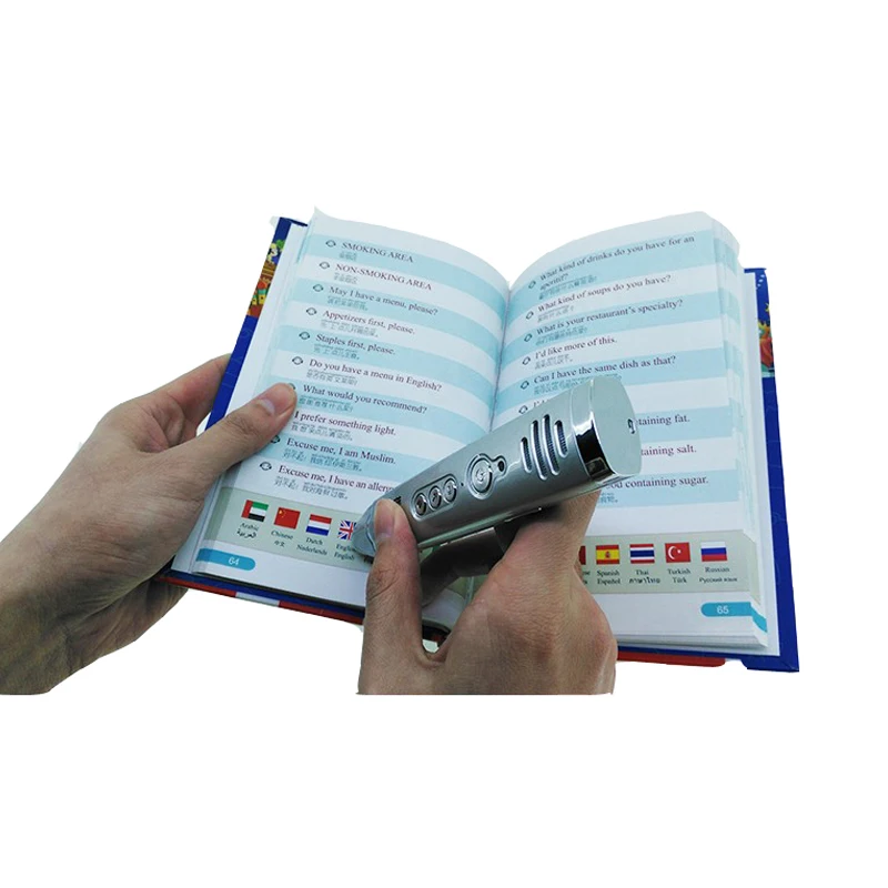 Обучающая говорящая ручка обучающая say pen для английского обучения
