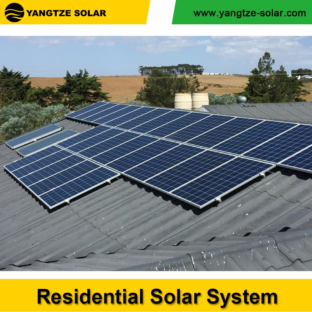 Yangtze manufacture whole sales price   complete 30kw on grid solar energy system