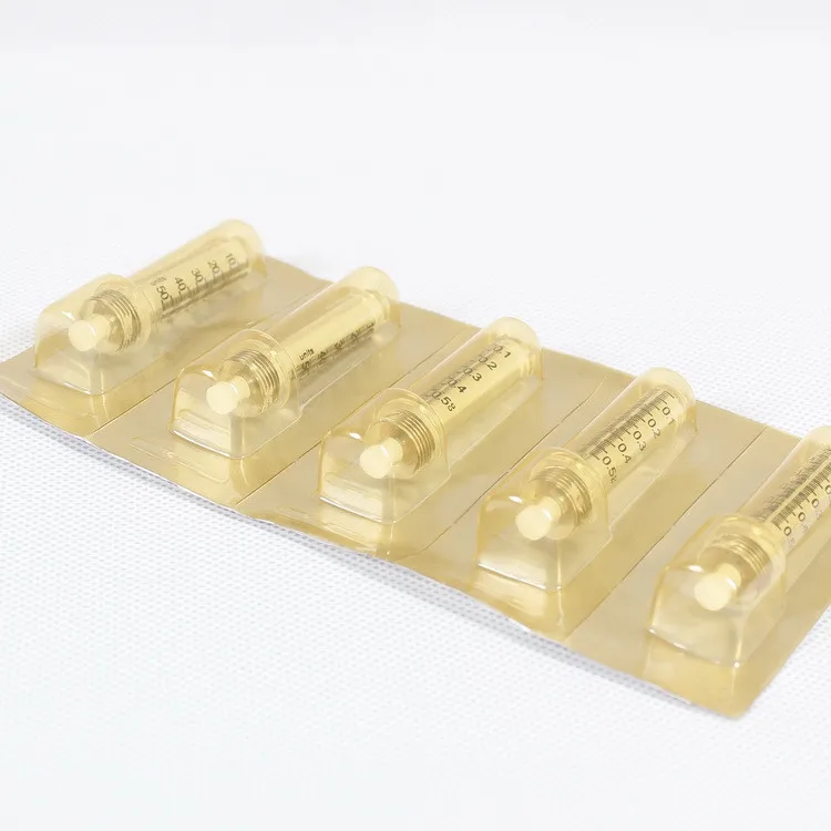 0,5 мл Одноразовые Пластиковые ампулы шприц и иглы для гиалуроновой ручки гиалуроновой кислоты пистолет