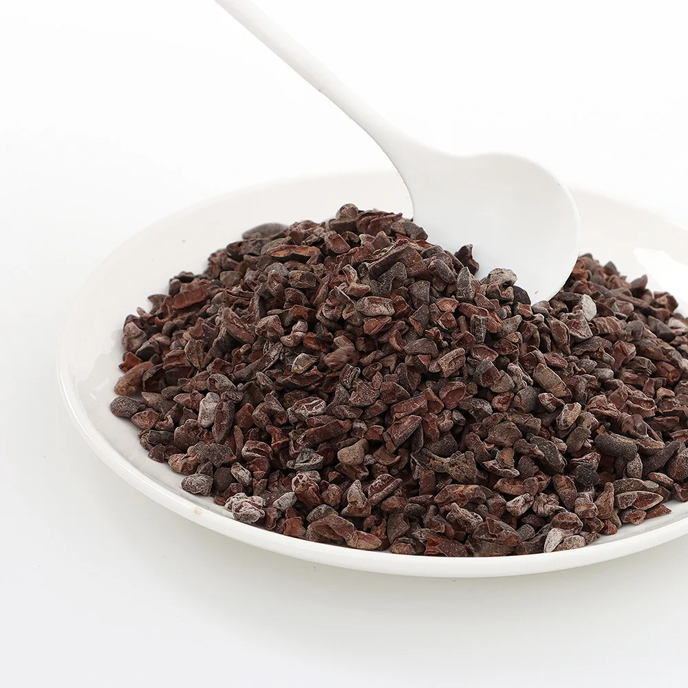 cocoa powder supplier Roast cocoa nibs CNR01 made from Ghana cocoa beans